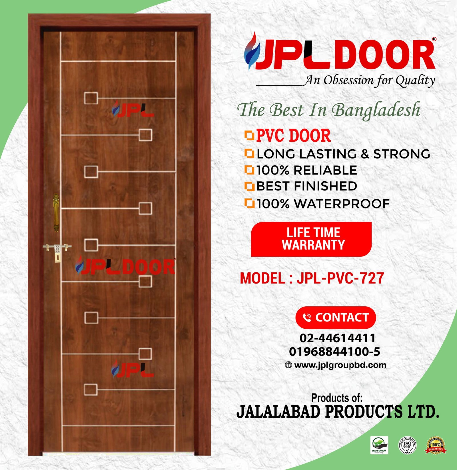 PVC DOOR JPL-PVC-727